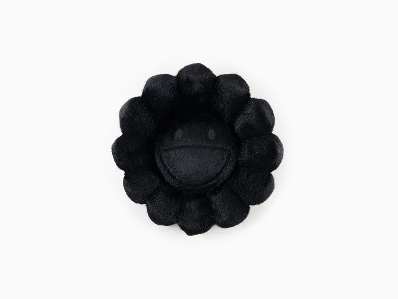 Takashi Murakami - Flower cushion 30 cm - All Black