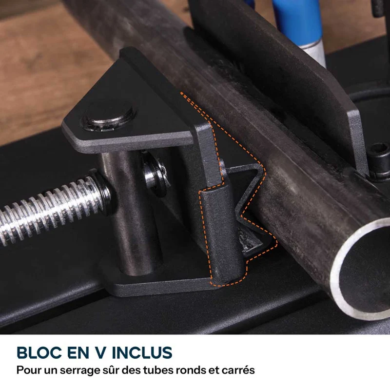 Pack Evolution : Scie à tronçonner 355mm Evolution S355CPSL pour la découpe du métal + Support
