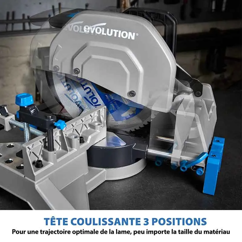 Scie à onglet 355mm Evolution S355MCS pour la découpe du métal