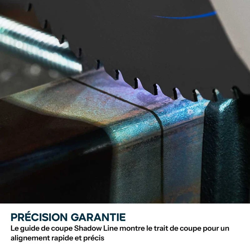 Pack Evolution : Scie à tronçonner de 355mm Evolution S355CPS Gen 2 pour métaux avec lame EvoMax + Support mobile pliable tout-terrain à vérin