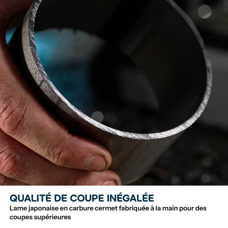 Pack Evolution : Scie à tronçonner de 355mm Evolution S355CPS Gen 2 pour métaux avec lame EvoMax + Support mobile pliable tout-terrain à vérin