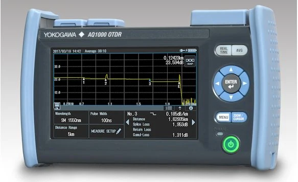 YOKOGAWA OTDR AQ1000 1310/1550nm 32/30dB AQ1000 Optical Time Domain Reflectometer