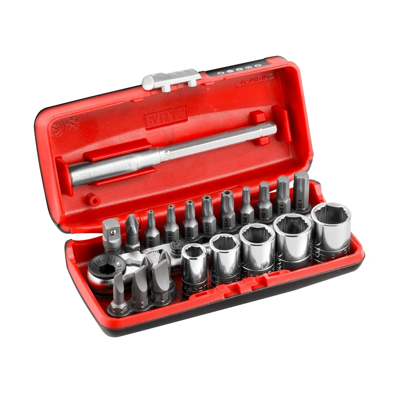 [R1PICOGRPPB] - OGV® GRIP coffret PICO serrage 1/4" avec cliquet compact flex