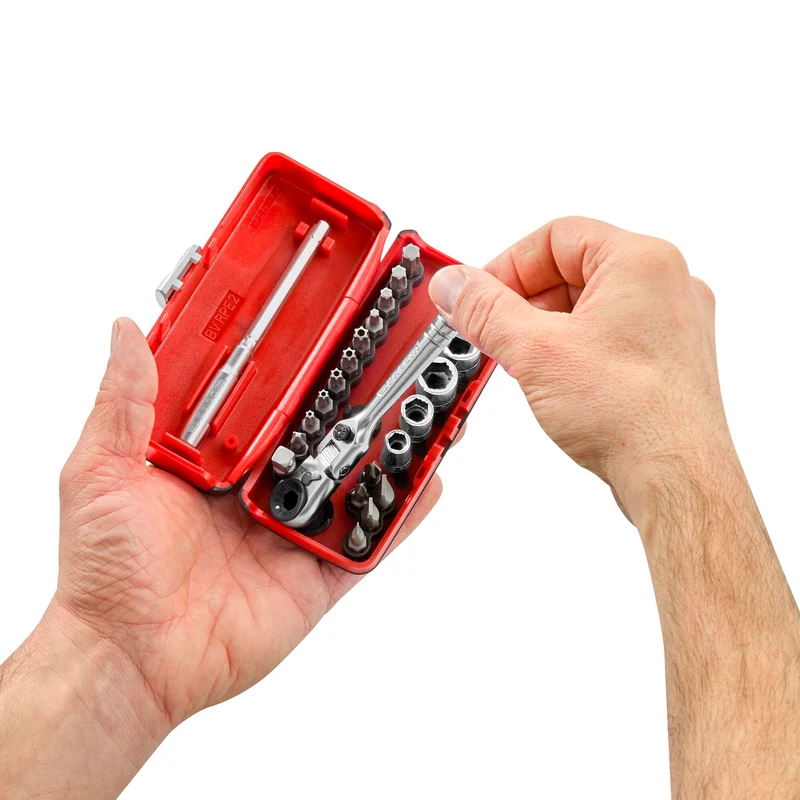 [R1PICOGRPPB] - OGV® GRIP coffret PICO serrage 1/4" avec cliquet compact flex