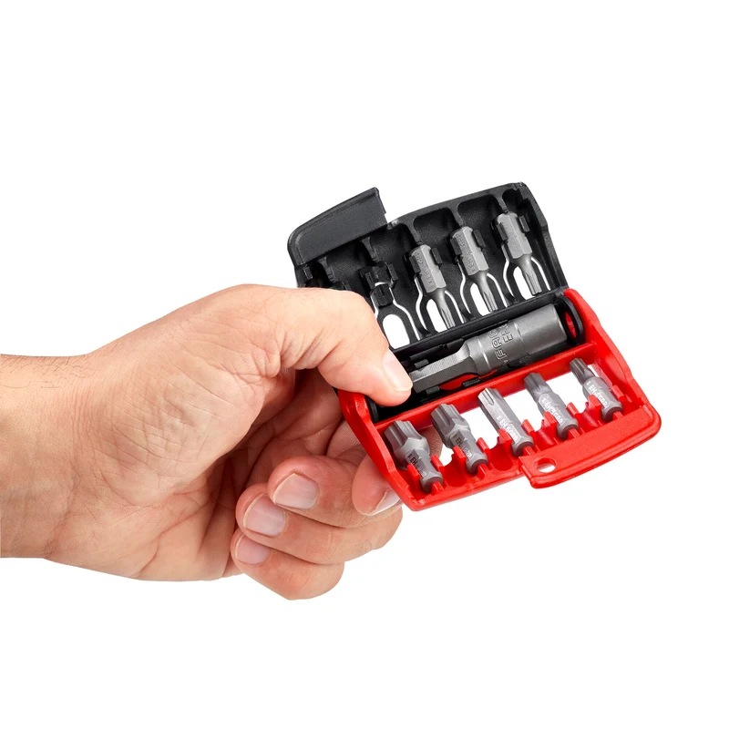[EH.GRP.J9PB] Jeu de 9 embouts 6 pans - OGV® GRIP