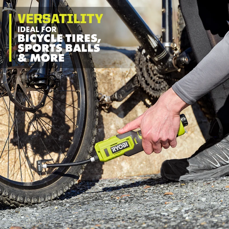 USB Lithium Bike Tire and Ball Pump Inflator