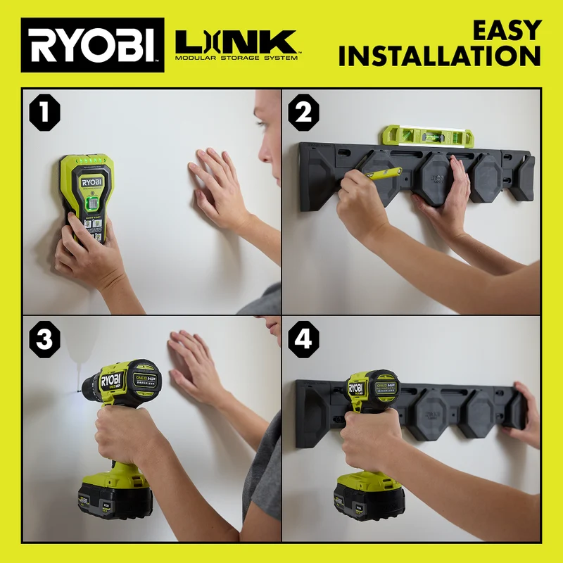 6 PC. Wall Storage Kit