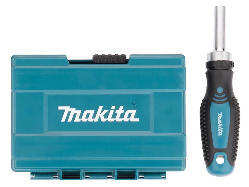 Coffret 43 accessoires de vissage + tournevis à cliquet - E-25096 MAKITA