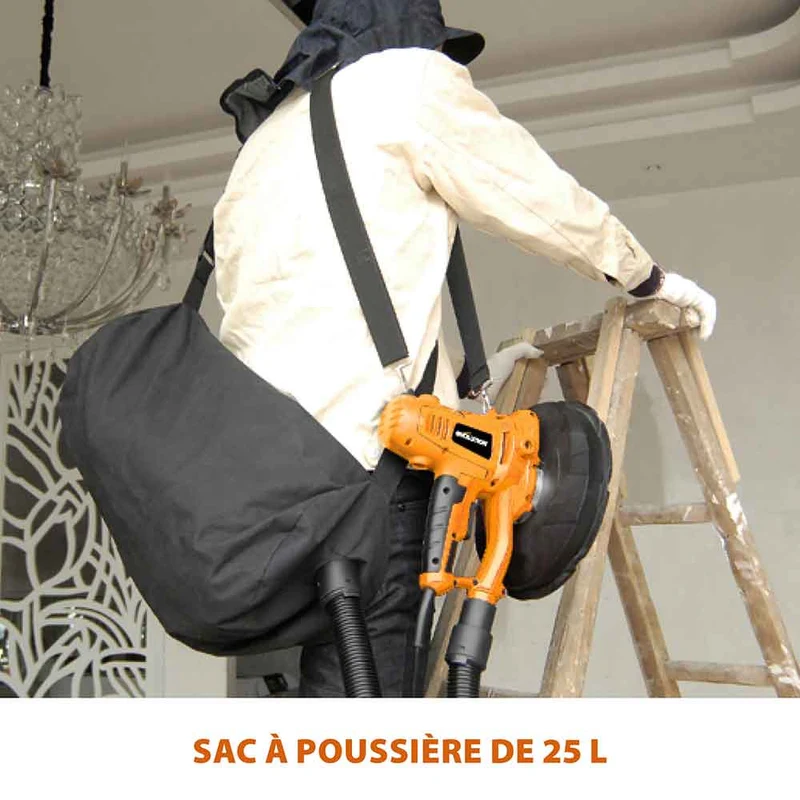 Ponçeuse à plâtre portable Evolution (GRADE B)