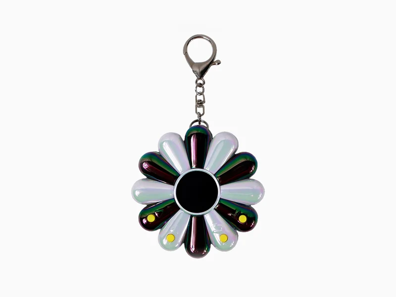 Takashi Murakami - FLOWER GO WALK COLOR / Aurora : Noir x Blanc