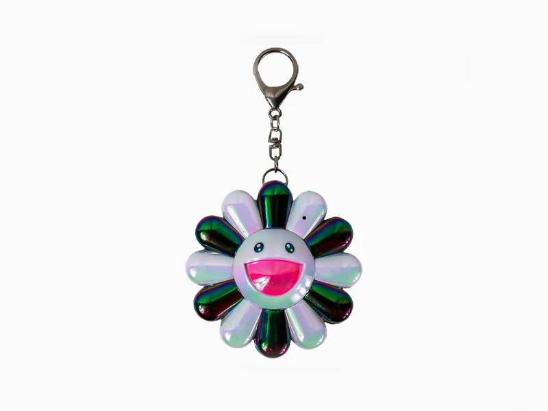 Takashi Murakami - FLOWER GO WALK COLOR / Aurora : Noir x Blanc