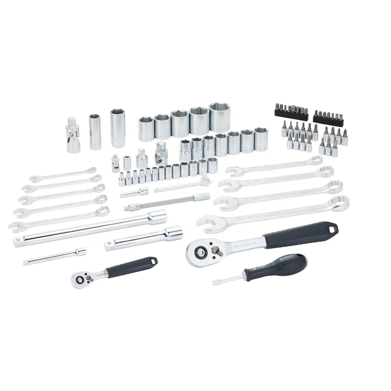 [RSL.151-EPW82PB] Coffret cliquet-douilles 1/4" & 1/2" + clés mixtes 40B. Twin Box - 82 pièces