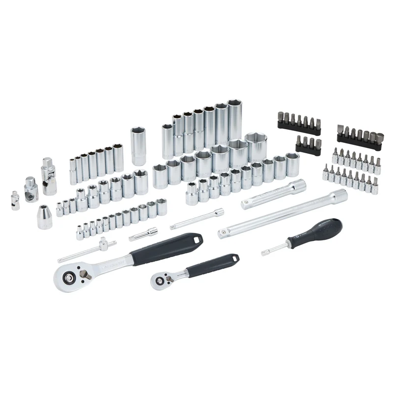 [RSL.151-EP100PB] Coffret cliquet-douilles 1/4" & 1/2" Twin Box - 100 pièces