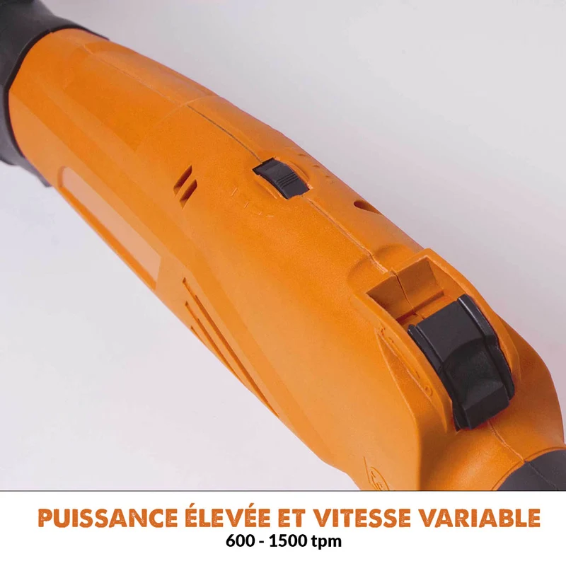 Pack Evolution : Ponceuse à plâtre télescopique R225DWS + Aspirateur 15L pour déchets secs et humides avec démarrage automatique