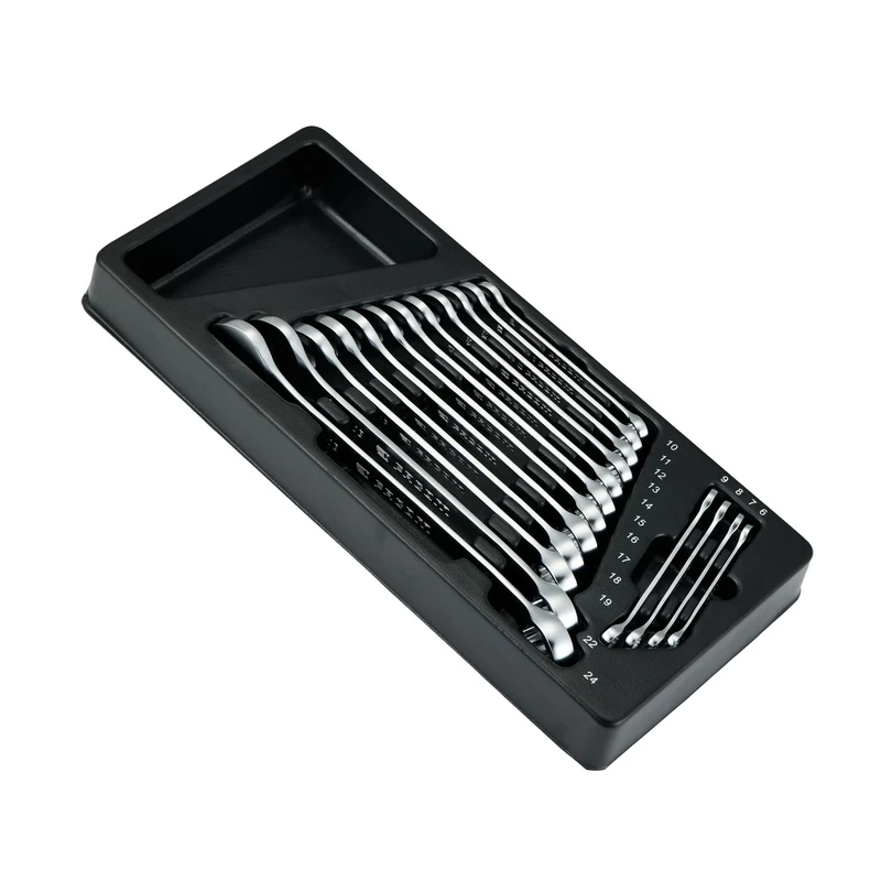 [MOD.40B-16] Clés mixtes - 40B - Module plastique - 16 pièces