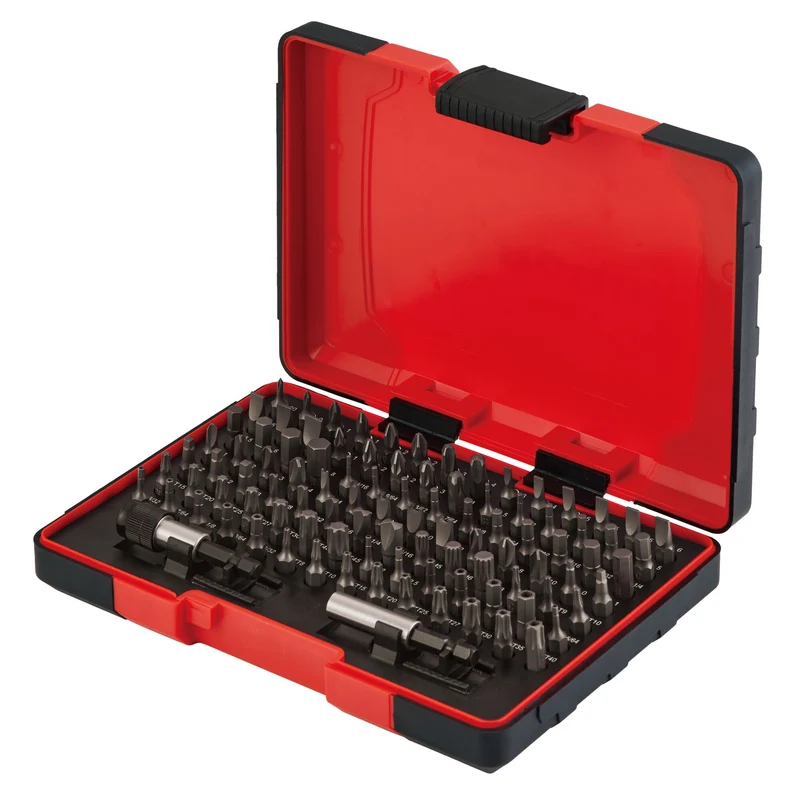[E.100PB] Coffret d'embouts, 1/4", 100 pièces