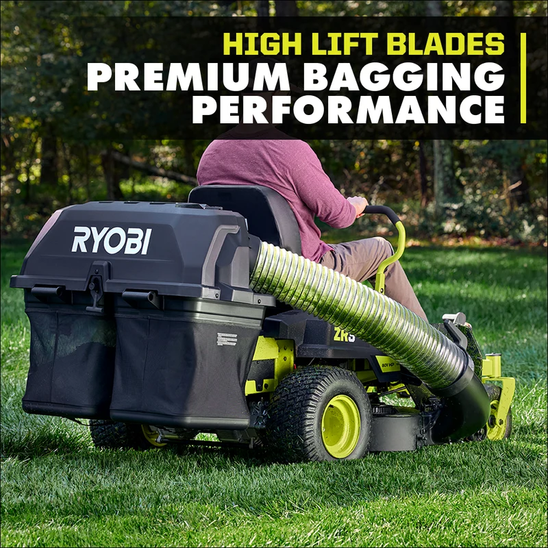 42" ZTR High Lift Bagging Blades