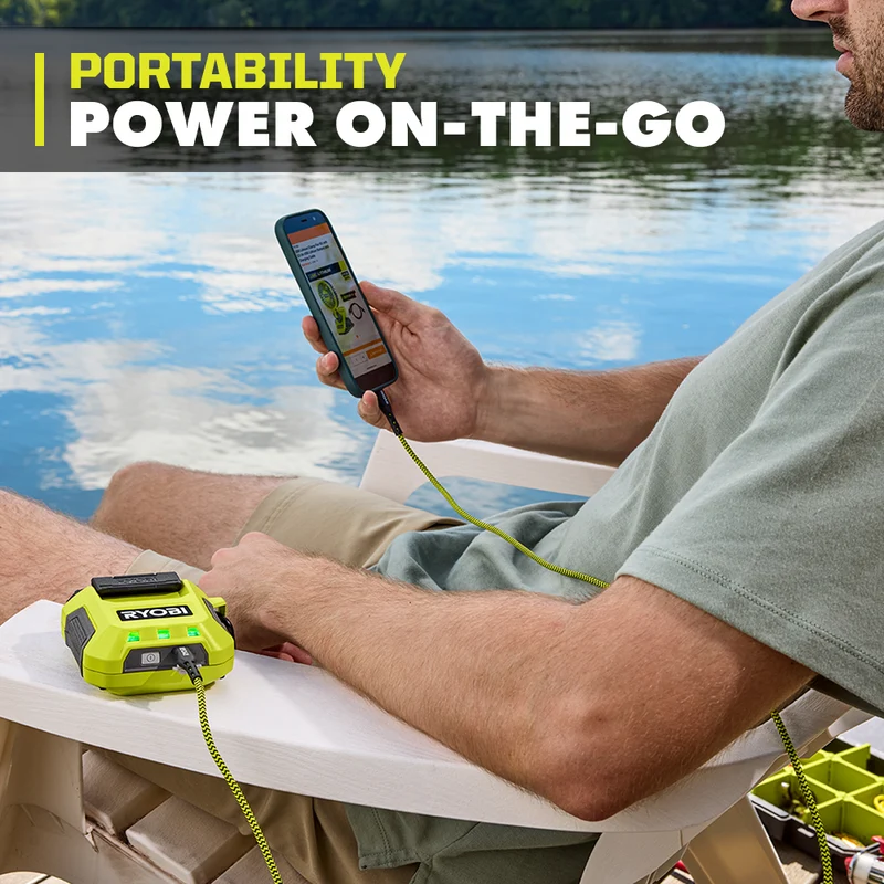USB Lithium 3-Port Charger & Power Source