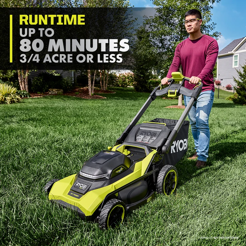40V HP Brushless 21" Push Multi-Blade Mower Kit