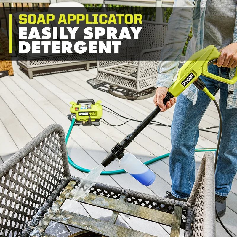 1800 PSI 1.2 GPM Electric Pressure Washer