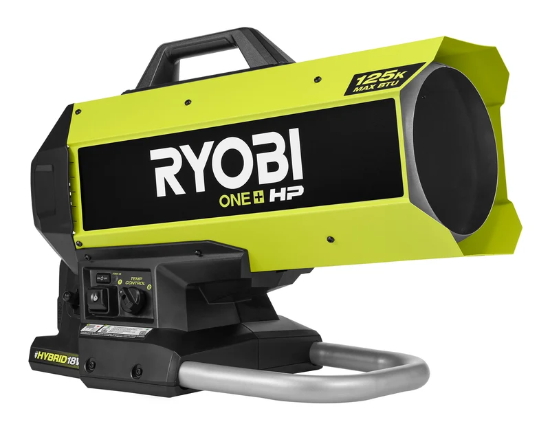 18V ONE+ HP Brushless Hybrid Forced Air Propane Heater
