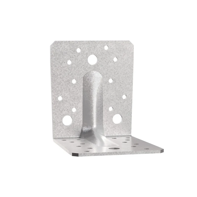 Équerre renforcée acier galva 70x70x55x2 mm