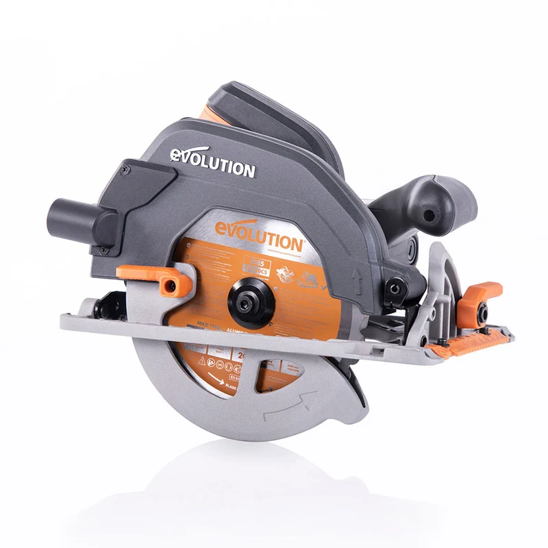 Scie circulaire 185mm Evolution R185CCS avec lame multi-matériaux TCT (GRADE B)