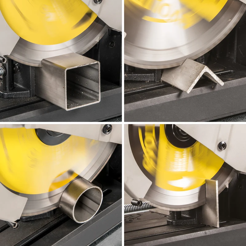 Lame spéciale pour la découpe de l'acier inoxydable TCT 355mm Evolution 90 dents alésage 25,4mm pour scie à tronçonner