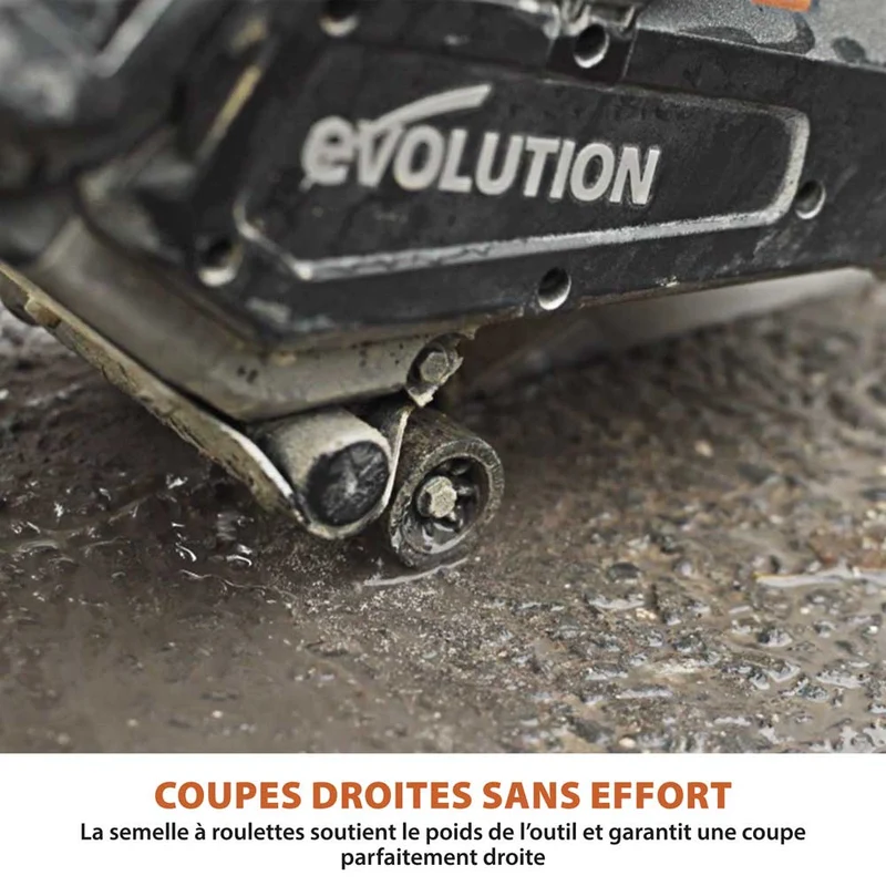 Pack Evolution : Scie à béton sans fil R260DCT-Li avec lame diamant EVOMAX + pompe à eau 15L manuelle