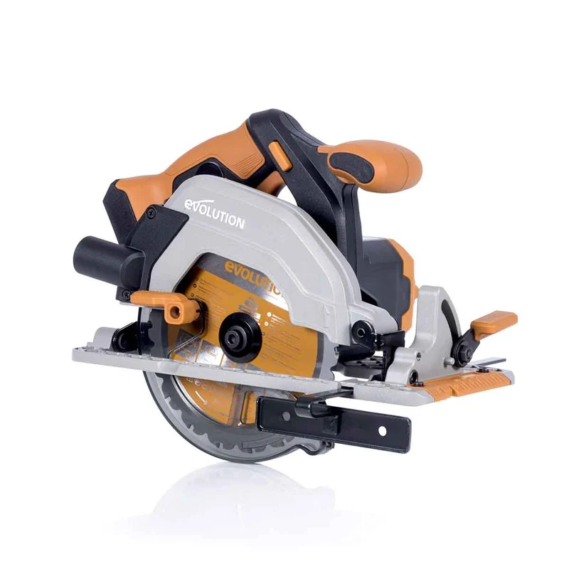 Scie circulaire sans fil 165mm Evolution R165CCS-Li avec Lame multi-matériaux TCT sans batterie ni chargeur