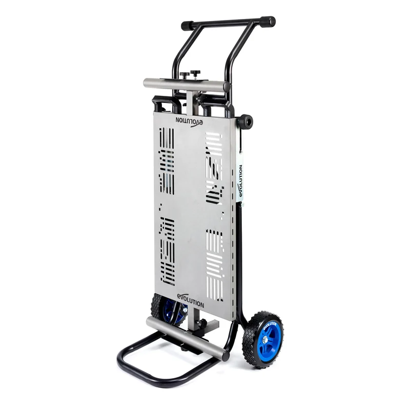 Evolution MCSSTAND Support à roues pour les tronçonneuses à métaux avec la technologie PowerLift