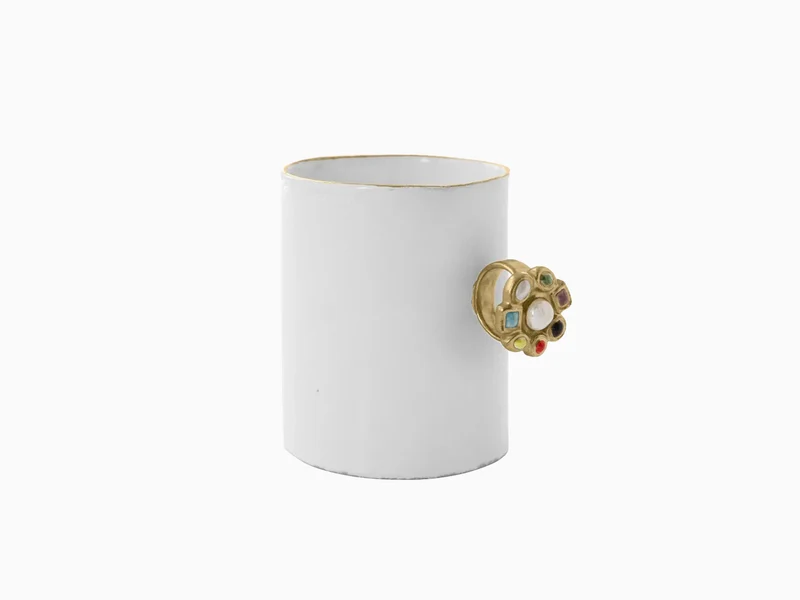 Astier de Villatte x Serena Carone - Tasse Bague Farandole