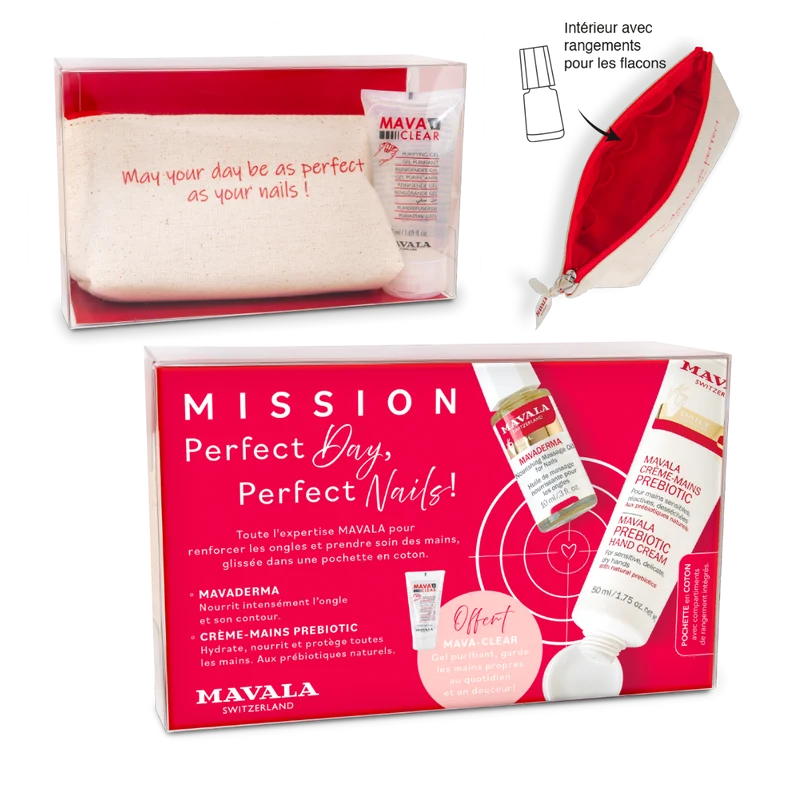 Pochette "Mission Perfect Day, Perfect Nails !"