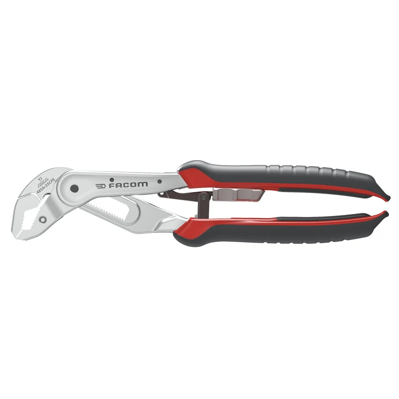 [485A.25CPEPB] Pince multiprise entrepassée à réglage automatique, manche bi-matière, 250 mm