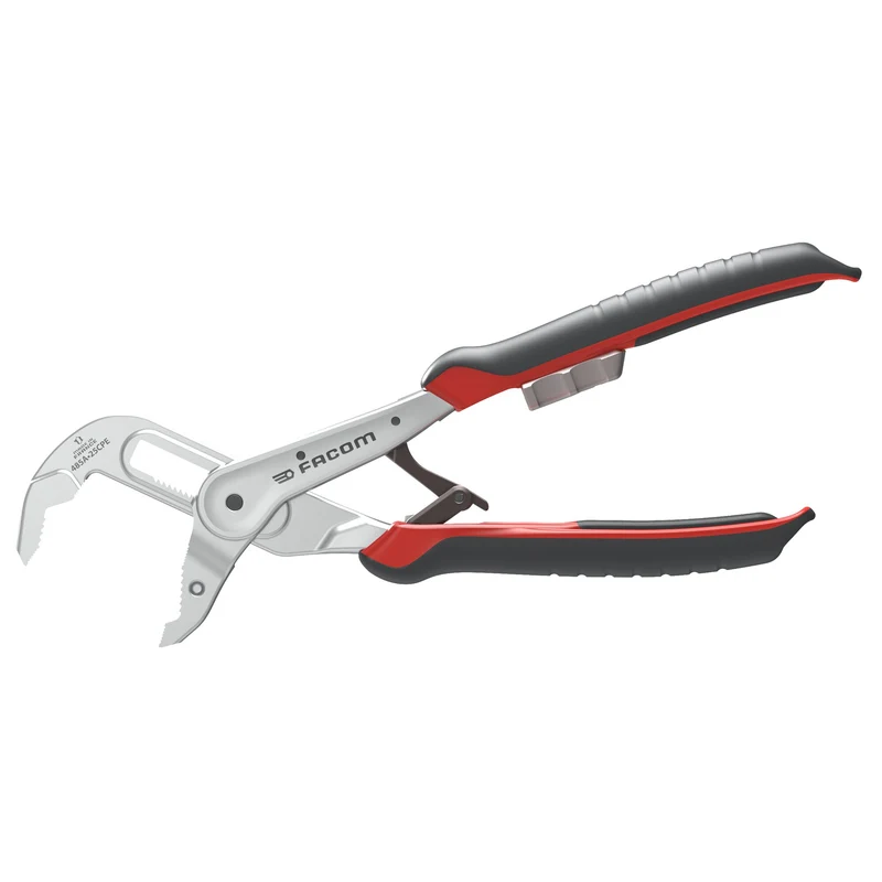 [485A.25CPEPB] Pince multiprise entrepassée à réglage automatique, manche bi-matière, 250 mm