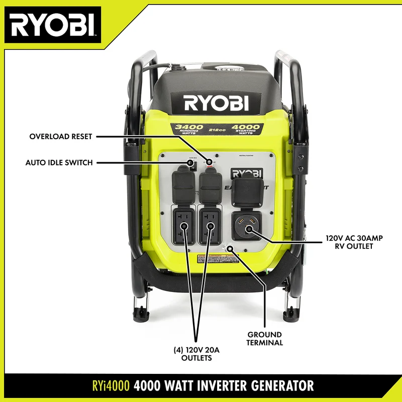 4000W Inverter Gas Generator