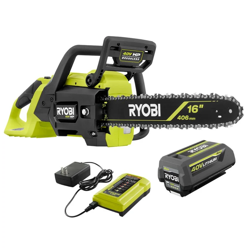 40V HP Brushless 16" Chainsaw Kit