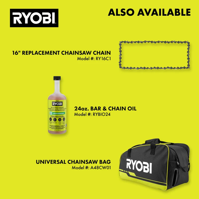 40V HP Brushless 16" Chainsaw Kit
