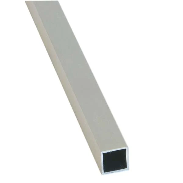 Tube carré aluminium brut 40x40 EP 2mm - vendu à la barre de 2m