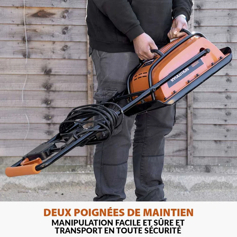 Pack Evolution : Plaque vibrante Evolution H320-E + patin de pavage