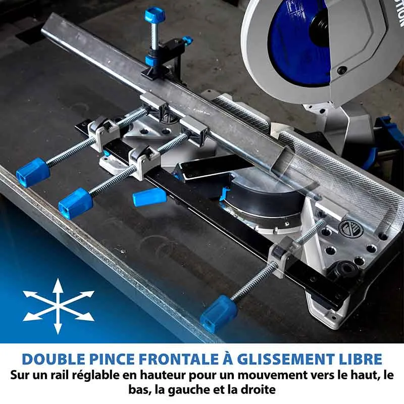 Pack Evolution : Scie à onglet 355mm Evolution S355MCS avec 4 lames