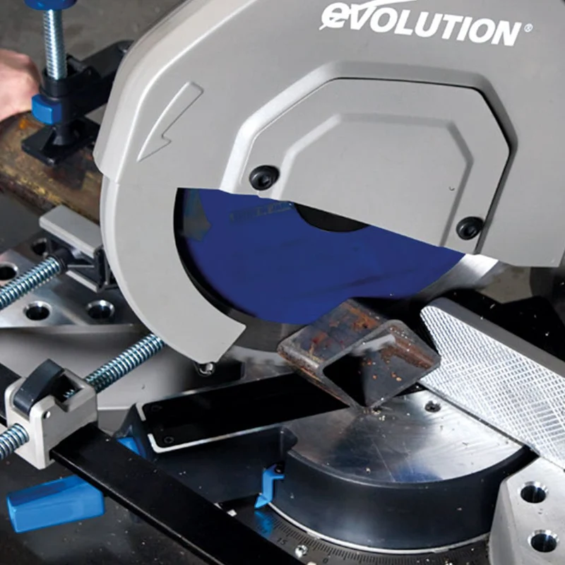 Pack Evolution : Scie à onglet 355mm Evolution S355MCS avec 4 lames