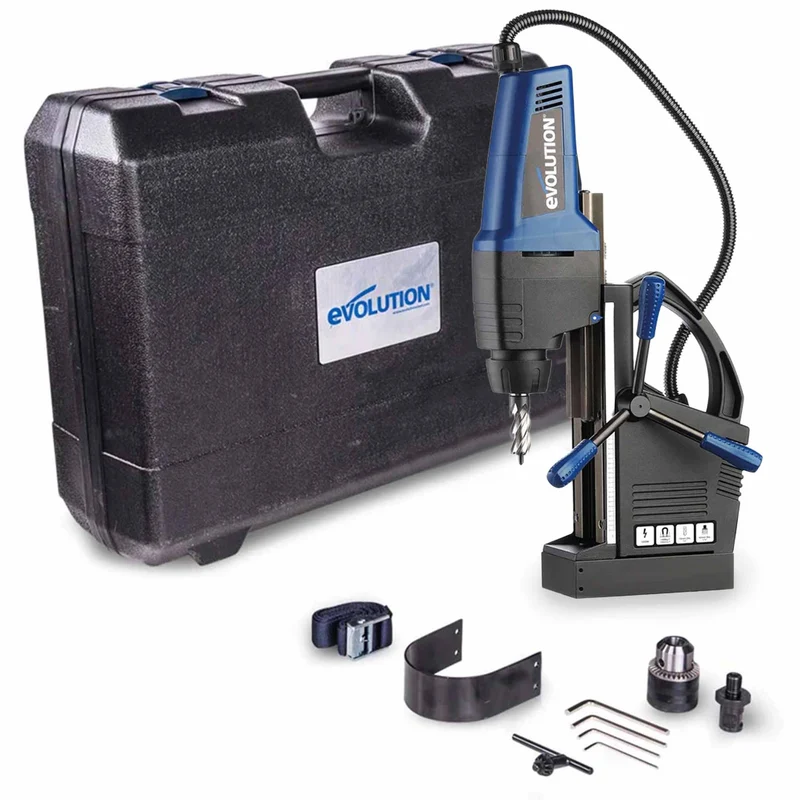 Perceuse magnétique industrielle 42mm Evolution EVOMAG42 pour le travail du métal