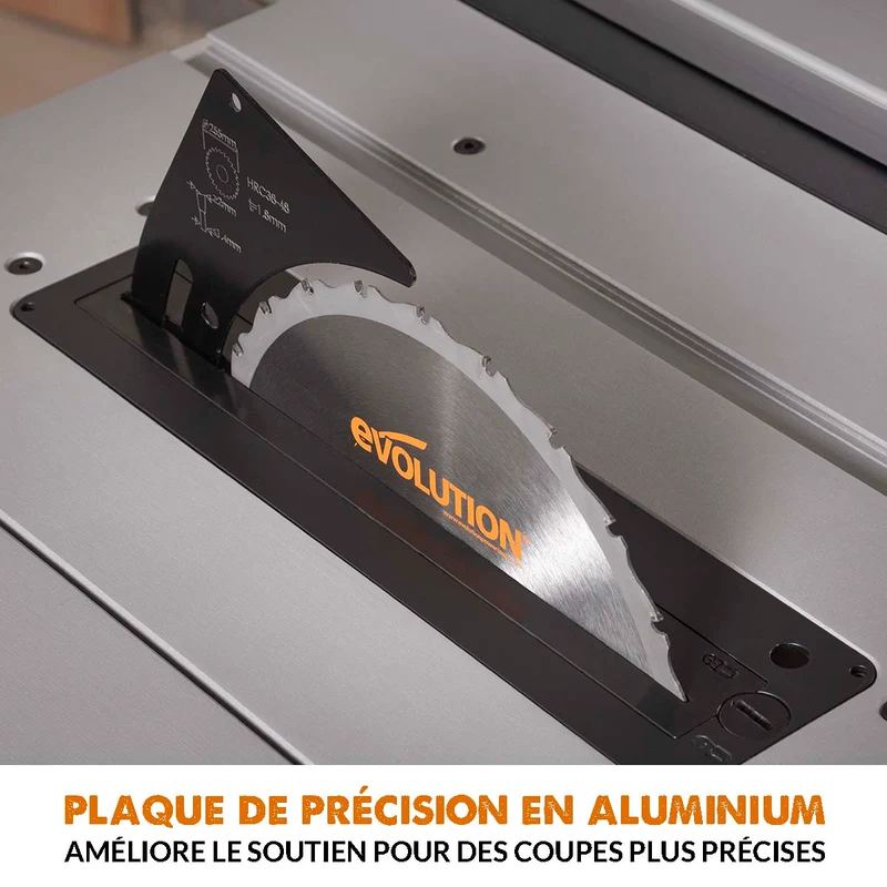 Plaque de précision pour scie sur table RAGE5S