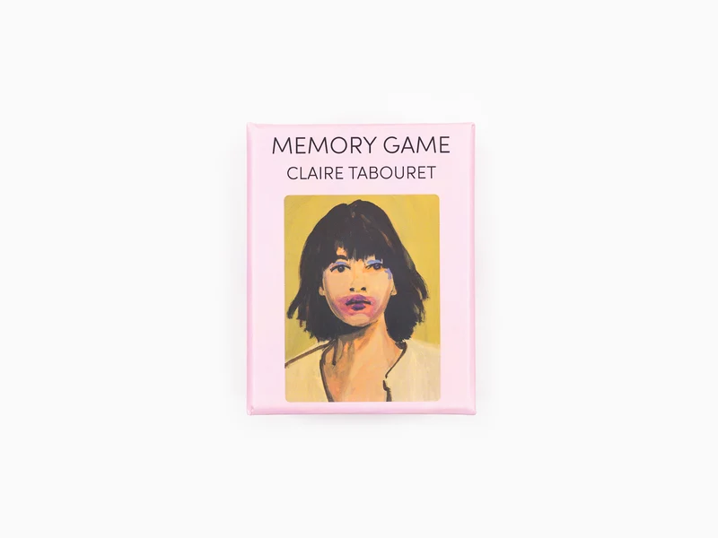Claire Tabouret Jeu de mémoire sur le thème du maquillage
