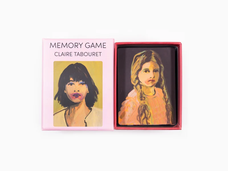 Claire Tabouret Jeu de mémoire sur le thème du maquillage