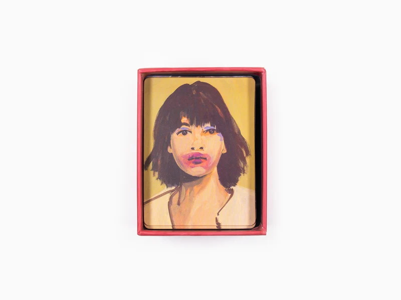 Claire Tabouret Jeu de mémoire sur le thème du maquillage