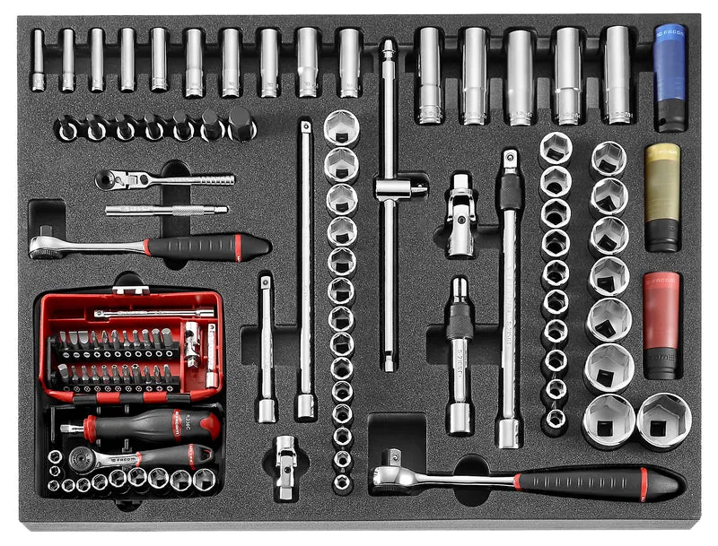 [MODM.L1PF] Module mousse douilles avec outils n°1/4 pour CM.LPF