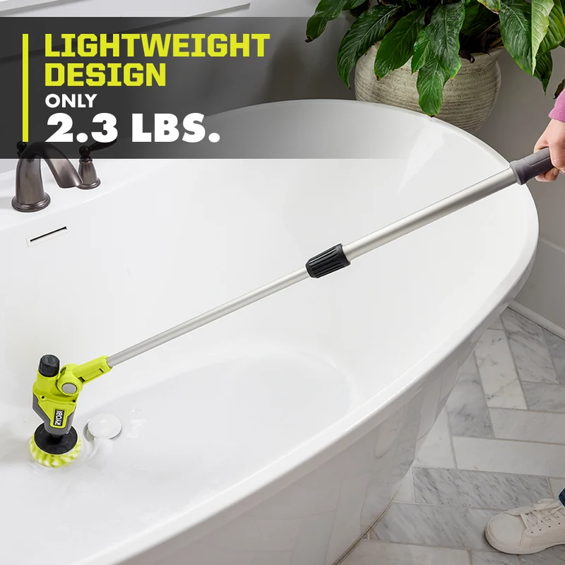 USB Lithium Telescoping Power Scrubber Kit