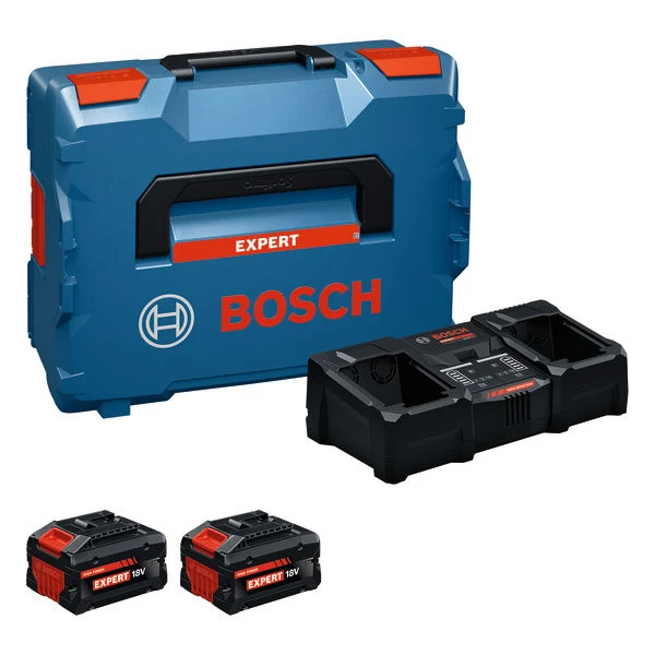 Starter Set 2xEXBA 18V-80 + 1x chargeur EXAL 18V2-320 L-BOXX Expert - 1600A0373X Bosch
